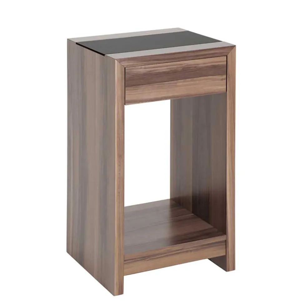 Beistelltisch Belmin in Nussbaum Dekor