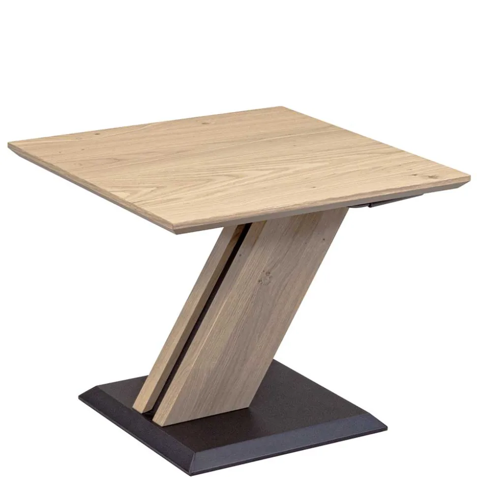 Beistelltisch im Z-Design in Wildeiche Bianco Furnier - Finesto