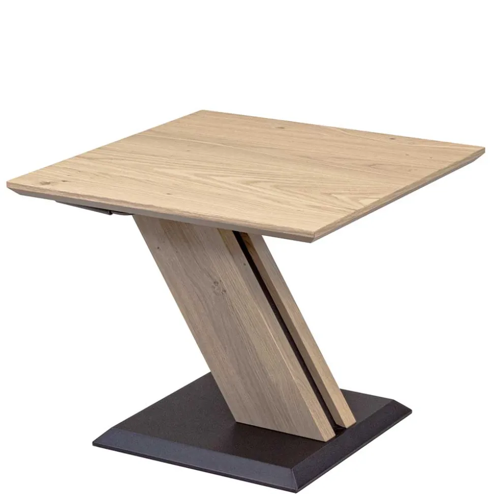 Beistelltisch im Z-Design in Wildeiche Bianco Furnier - Finesto
