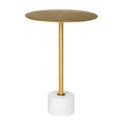 Beistelltisch in Messing - Utara