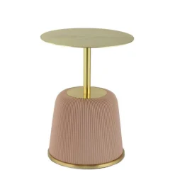 Beistelltisch in Rosa und Gold - Vilantinos