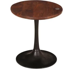 Beistelltisch in Rund mit Trompetenfuß - Offia