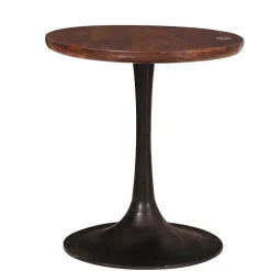 Beistelltisch in Rund mit Trompetenfuß - Offia