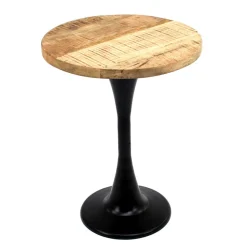 Beistelltisch mit Gusseisen Trompetenfuß - Marilon