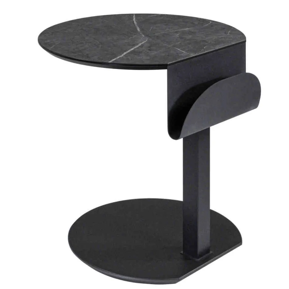 Beistelltisch mit Zeitungsablage höhenverstellbar - Granado