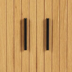 Beistelltisch Nachtkommode mit Schiebetüren - Barnetta