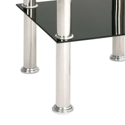 Beistelltisch Namira in Edelstahl-Optik