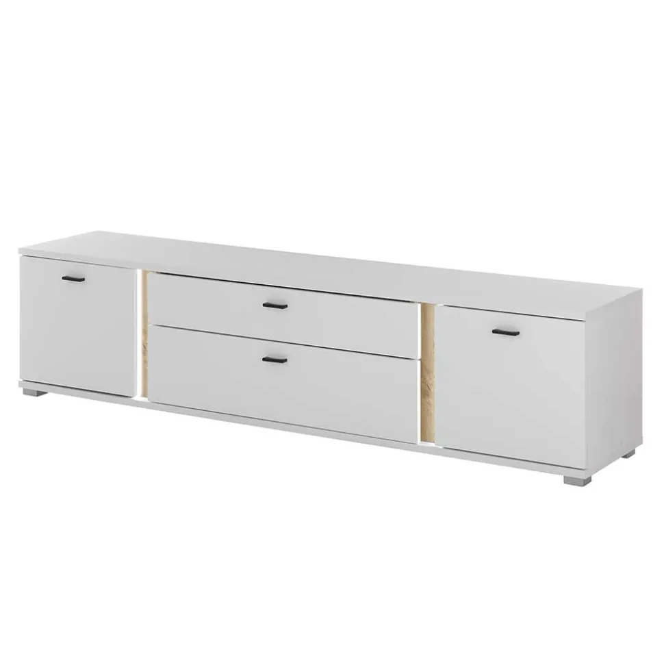 Beleuchtete TV Kommode mit 200 cm Breite - Racelyn
