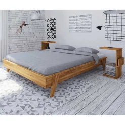 Bett in Übergröße mit Nachttischen - Hardus (dreiteilig)