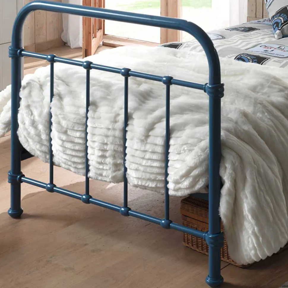 Bett Meridus in Blau