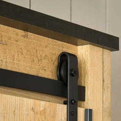 Bett mit Nachtkonsolen & Schrank - Naiavio (vierteilig)