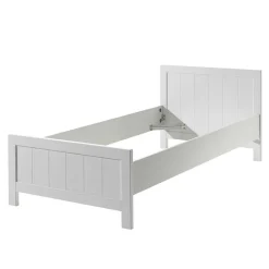 Bett und Nachtkommode und Schrank Set - Ellen