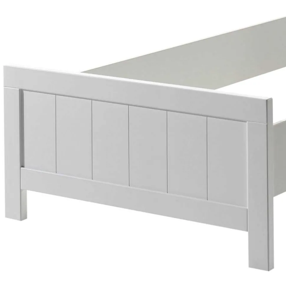 Bett und Nachtkommode und Schrank Set - Ellen