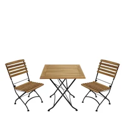 Biergarten Tischgruppe für 2 Personen - Amyos (dreiteilig)