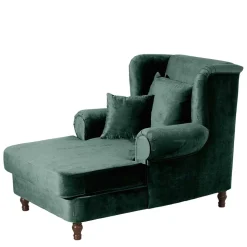 Big Samtsessel in Grün - Circiut