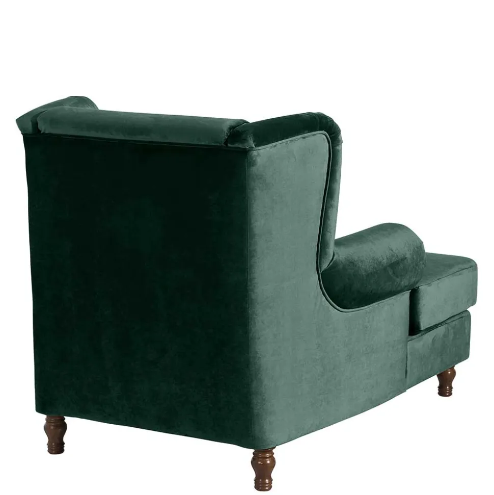Big Samtsessel in Grün - Circiut