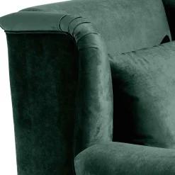 Big Samtsessel in Grün - Circiut
