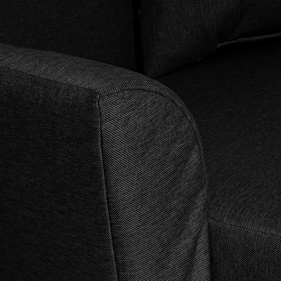 Big Stoffsessel in Schwarz - Valdragon