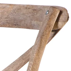 Bistro Landhaus Stuhl aus Eiche Grey Wash - Rosalino