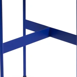 Blauer Beistelltisch aus Stahl - Tegal