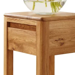 Blumensäule aus Wildeiche Massivholz - Uvinessa