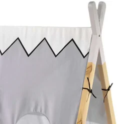 Bodentiefes Bett für Kinder in Zeltoptik - Nitrino