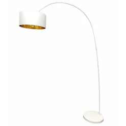 Bogenleuchte in Weiß mit Gold - Aileenia