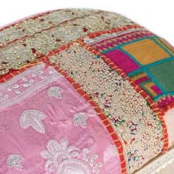 Boho Polsterbank in Holz White Wash - Sorellas