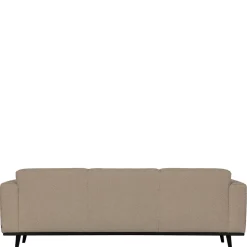 Boucle Couch 3er in Beige & Schwarz - Drike