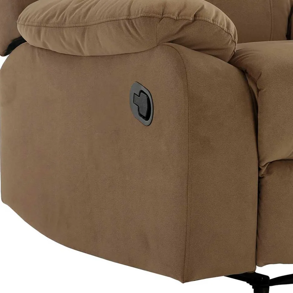 Brauner Sessel mit Relaxfunktion - Ceoni