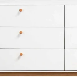 Breite Kommode mit sechs Schubladen - Kolreva