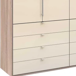 Breiter Kleiderschrank mit 12 Schubladen - Rativian