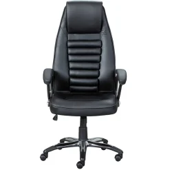 Büro Drehsessel aus Kunstleder in Schwarz - Emsa