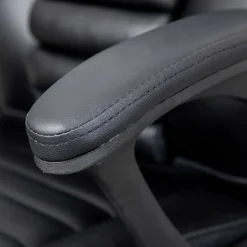 Büro Drehsessel aus Kunstleder in Schwarz - Emsa