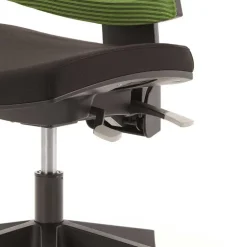 Büro Drehstuhl Annabell in Grün Schwarz