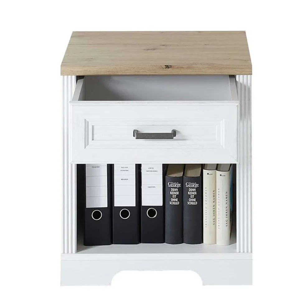 Büro Rollcontainer mit Fach für Ordner - Mehady