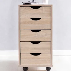 Büro Rollcontainer mit fünf Schubladen - Mavricara