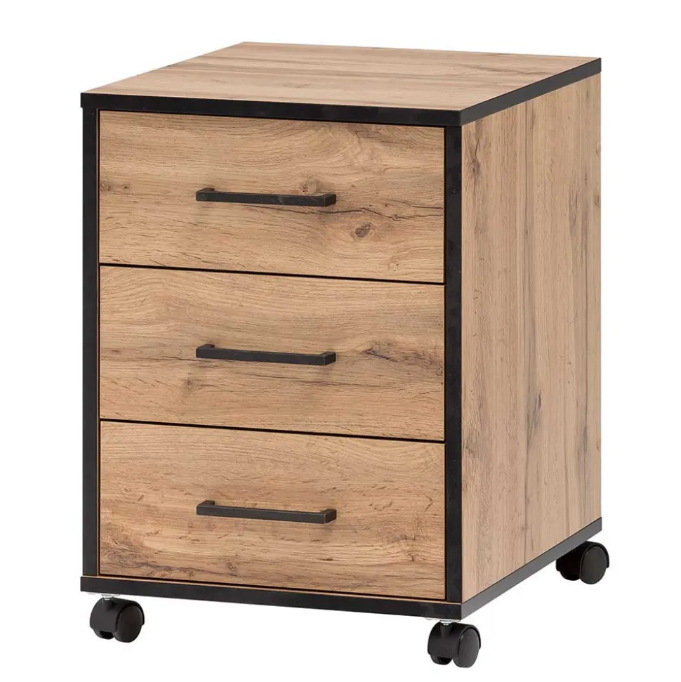 Büro Schreibtisch & Regal Set - Zustic (dreiteilig)