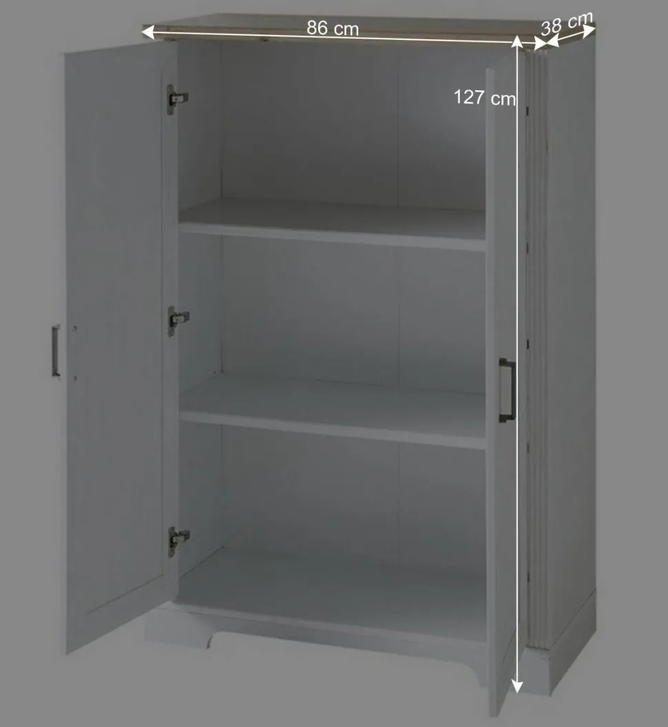 Büro Schränke Set - Landhaus - Mehady (dreiteilig)