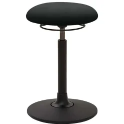 Bürohocker beweglich mit rundem Sitz - Lion