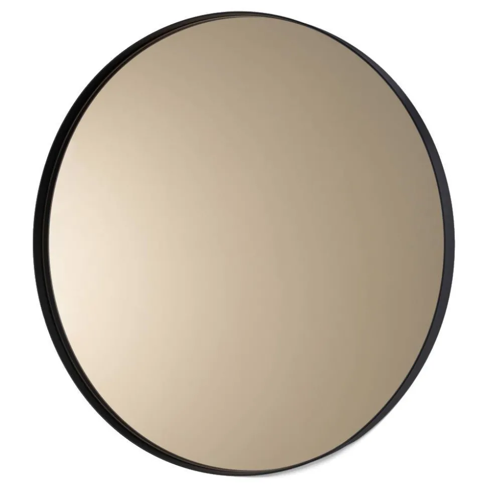 Bronzeglas Spiegel in Rund - Airana