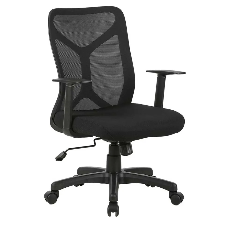 Bürostuhl mit hoher Lehne und Lendenwirbelstütze - Annet