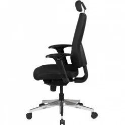 Bürostuhl mit Kopfstütze und verstellbaren Armlehnen - Rodiccar