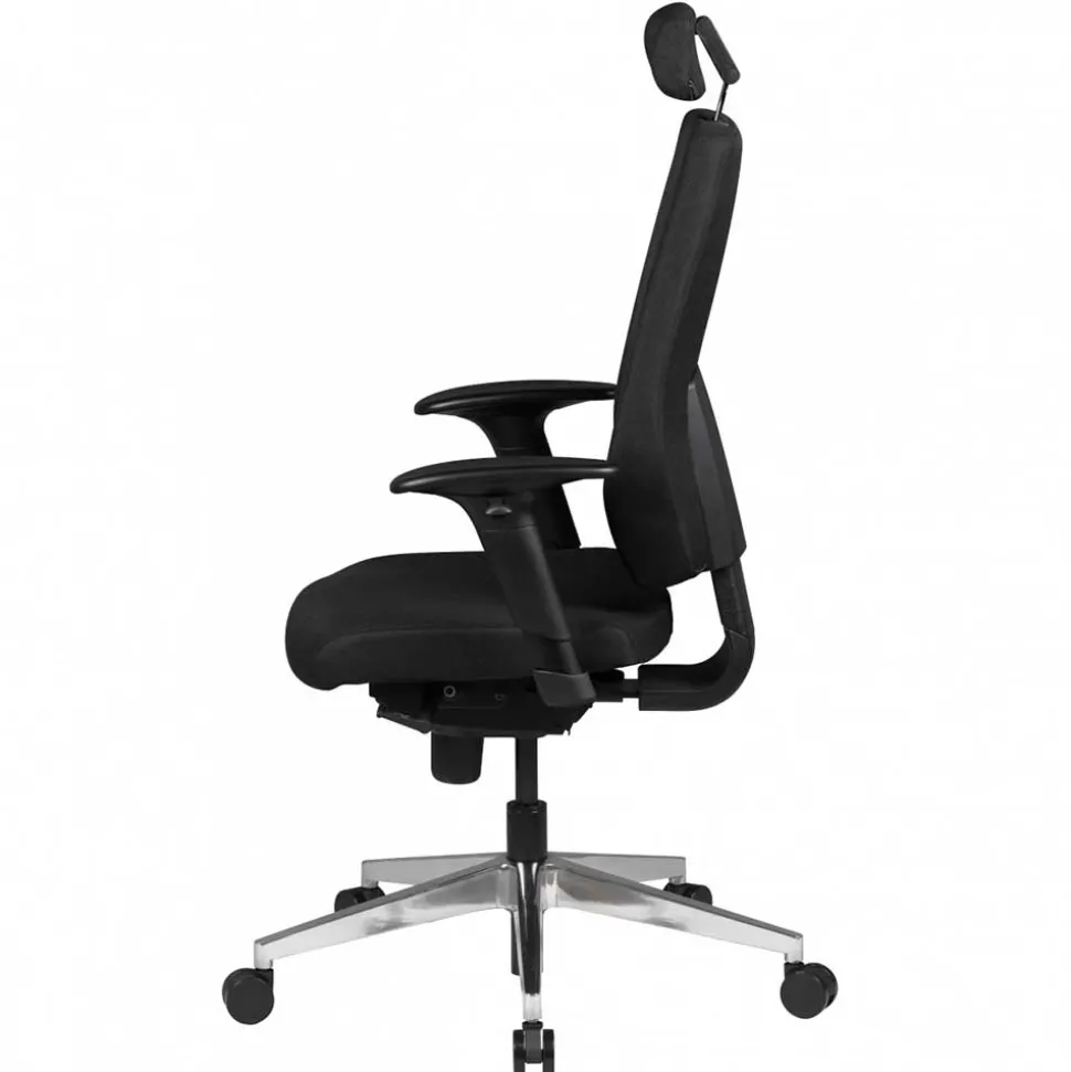 Bürostuhl mit Kopfstütze und verstellbaren Armlehnen - Rodiccar