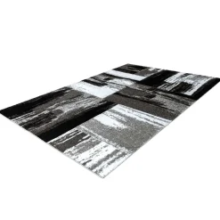 Brush Design Teppich in Grau und Schwarz - Naspar