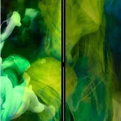 Bunter Paravent aus fünf Elementen - Brozana