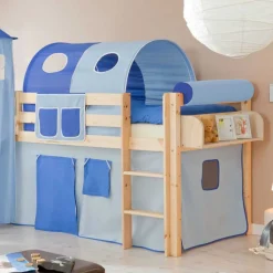 Burg Hochbett Omy mit Rutsche