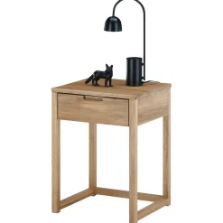 45c60c40 Massivholz Nachtkonsole mit Bügelgestell - Egina