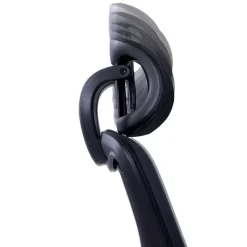 Chefsessel mit Kopfstütze in Schwarz - Geritts