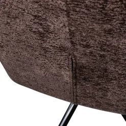 Chenille Armlehnenstühle mit Drehgestell - Abruzzia